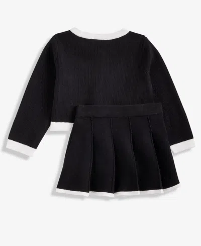 First Impressions Baby Girls Lady Sweater And Skirt, 2-piece Set, Macy's Exclusive In Black