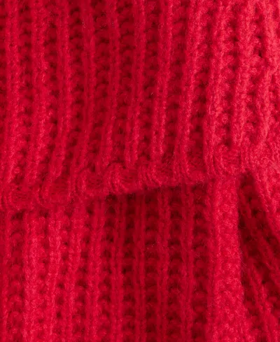 Inc International Concepts Womens Lofty Off The Shoulder Sweater P Xs Xxl Macys Exclusive In Red