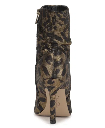 Jessica Simpson Women's Welina Pointed-toe Slouch Booties In Multi