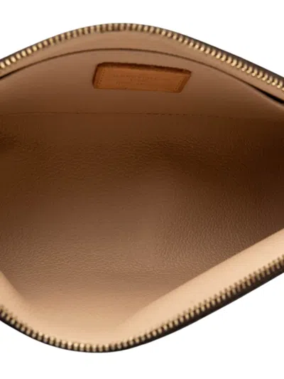 Pre-owned Louis Vuitton 2004 Monogram Cosmetic Pm Pouch In Brown