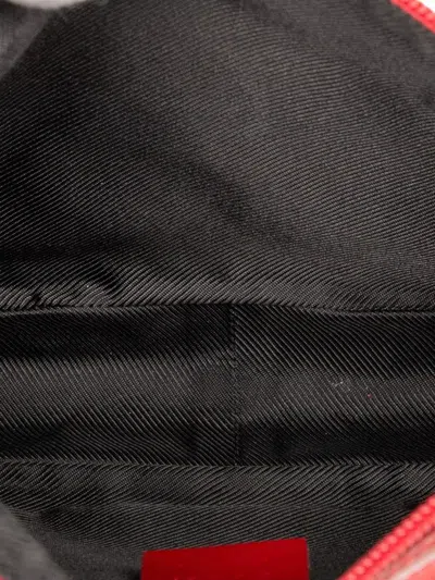 Pre-owned Gucci 2000-2015 Gg Canvas Shoulder Bag In Red