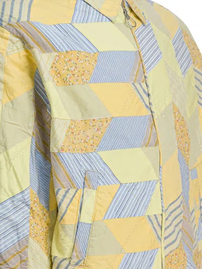 Kapital Patchwork Zip-fastening Jacket In Multi