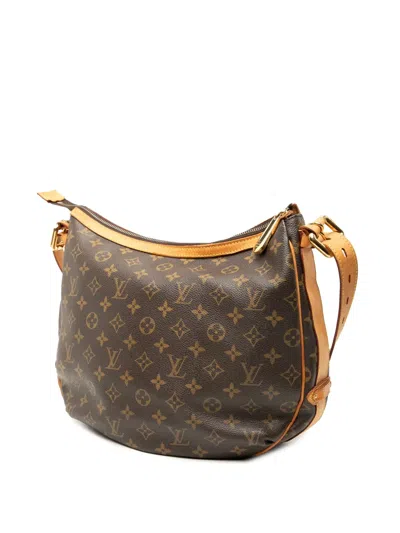 Pre-owned Louis Vuitton 2006 Monogram Tulum Gm Crossbody Bag In Brown