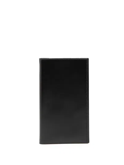 Pre-owned Hermes 1995 Box Calf Agenda Cover In Black