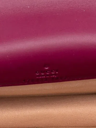 Pre-owned Gucci 2016-2025 Mini Velvet Dionysus Crossbody Bag In Purple