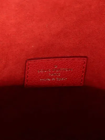 Pre-owned Louis Vuitton Victoire Handbag Monogram Canvas And Leather Shoulder Bag In Brown