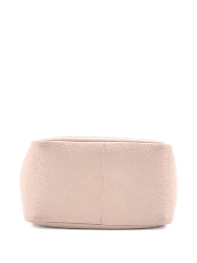 Pre-owned Prada Dynamique Vitello Daino Small Hobo Bag In Neutral