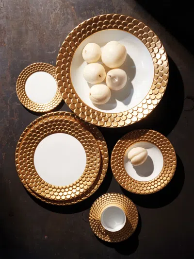 L'objet Aegean Serving Bowl (37cm) In Gold