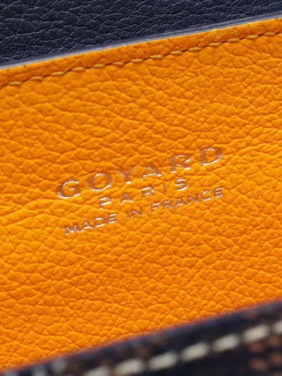 Pre-owned Goyard 2018 Mini Ine Saigon Souple Handbag In Blue