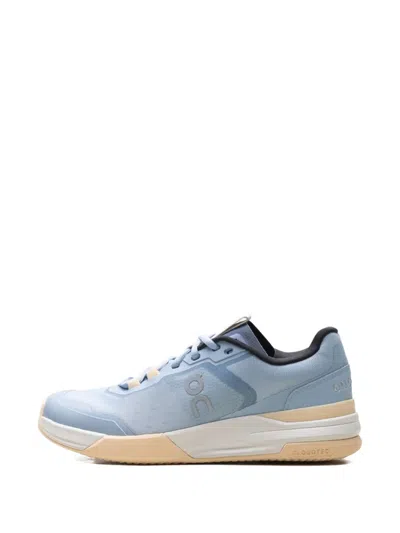On Running The Roger Advantage Pro Clay Sneakers In Blue