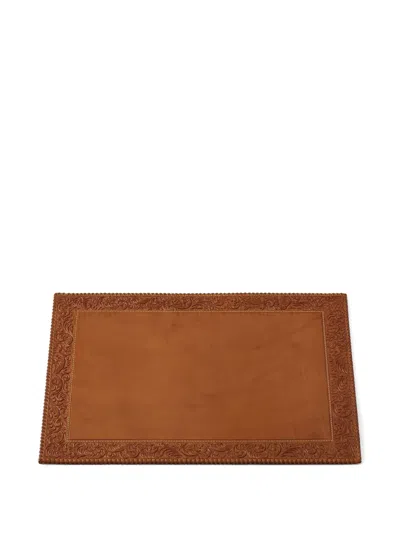 Ralph Lauren Aidan Placemat (35.5cm X 51cm) In Brown