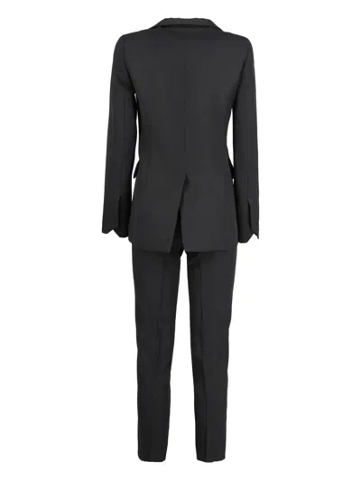Pre-owned Zadig & Voltaire Flap-pocket Suit In Black