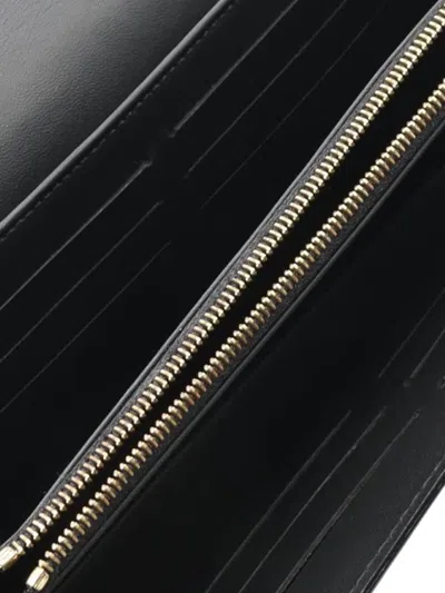 Pre-owned Louis Vuitton 2012-2019 Vernis Louise Wallet Long Wallets In Black