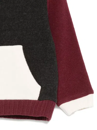 Miss Grant Colour-block Hoodie In Black