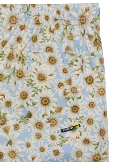 Osklen Margaridas Swim Shorts In Blue