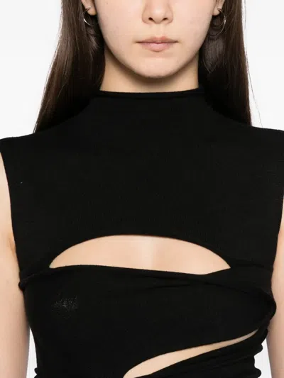Ottolinger Cut-out Dress In Black