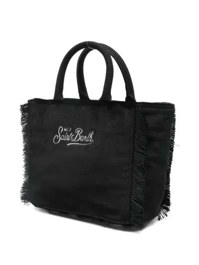 Mc2 Saint Barth Mini Vanity Tote Bag In Black