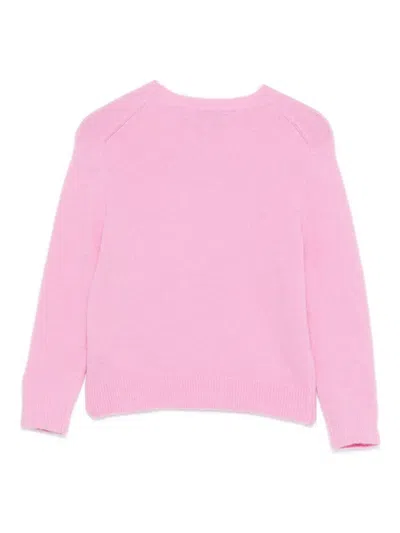 Mc2 Saint Barth Crew-neck Sweater In Pink