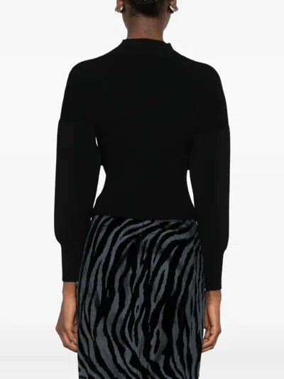 VITTORIA 系带细节毛衣