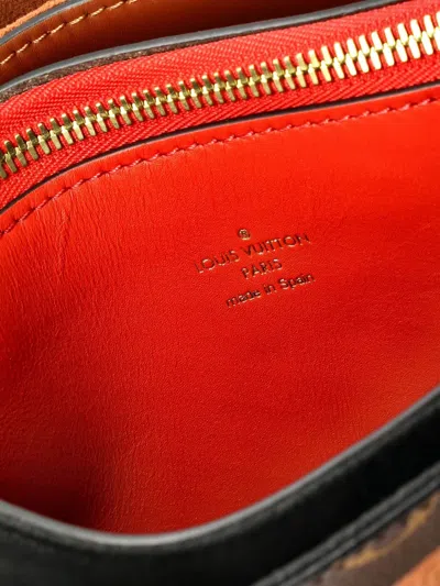 Pre-owned Louis Vuitton Millefeuille Handbag Monogram Canvas And Leather Tote Bag In Brown