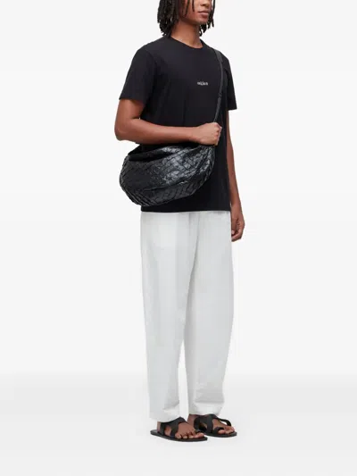Osklen Drawstring Cotton Trousers In White