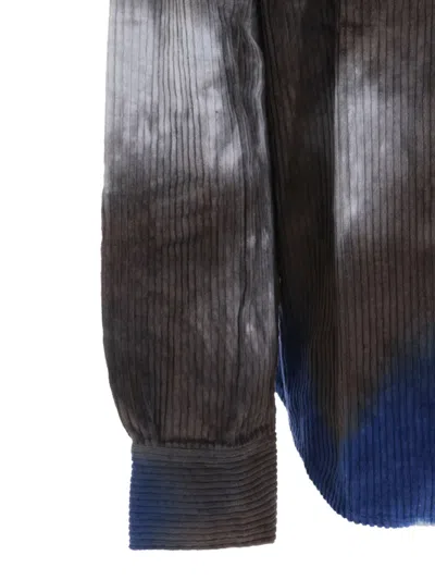 Mauna Kea Relaxed Long Sleeve Ribbed Shirt In Multi