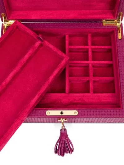 Rapport Charlotte Jewellery Box In Pink
