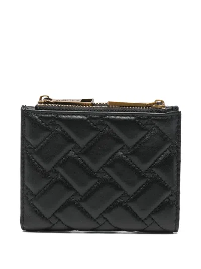 Kurt Geiger Mini Quilted Wallet In Black