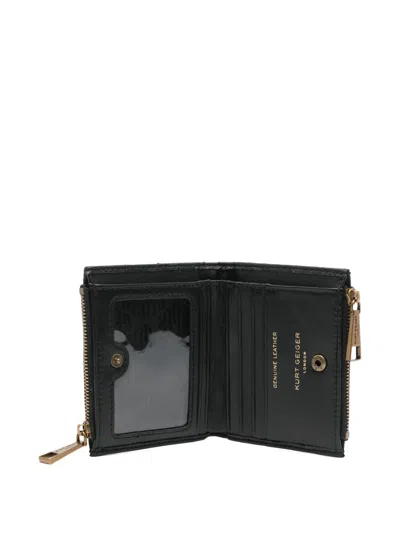 Kurt Geiger Mini Quilted Wallet In Black