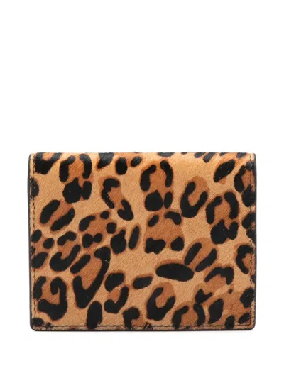 Mc2 Saint Barth Leopard-print Wallet In Animal Print