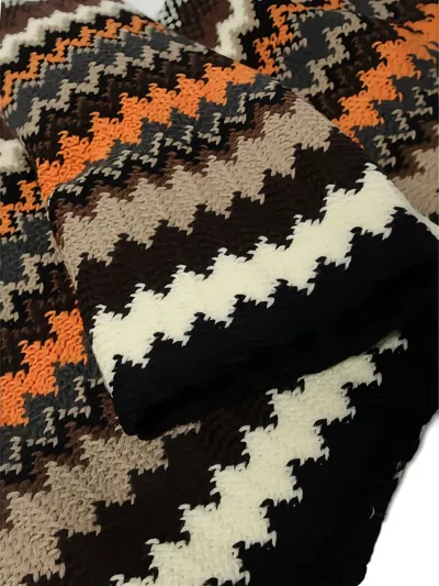 Missoni Zigzag-pattern Fringed Scarf In Multi