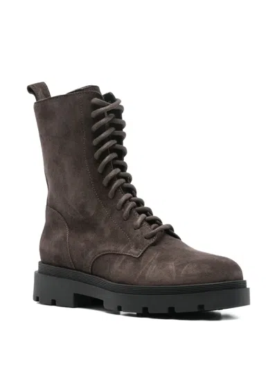 Fabio Rusconi Lace-up Boots In Brown