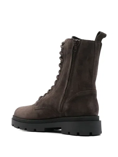 Fabio Rusconi Lace-up Boots In Brown