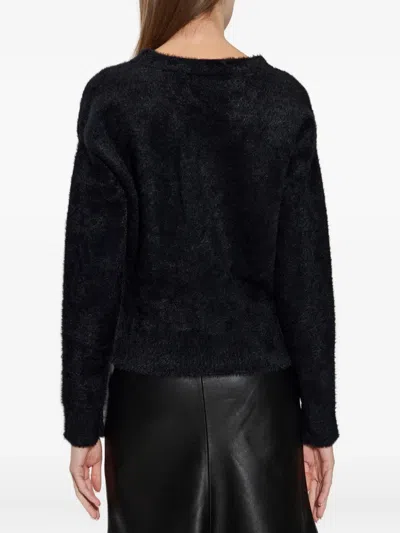 Balenciaga Heart-embellishment Cardigan In Black