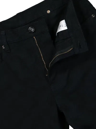 Casablanca Logo-patch Five-pocket Jeans In Black