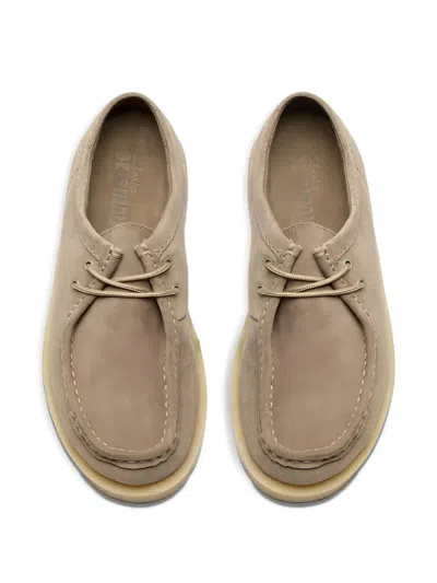 Clarks Originals Wallabee Desert Boots In Neutral