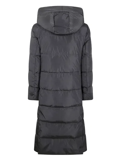 Ralph Lauren Hooded Padded Coat In Gray
