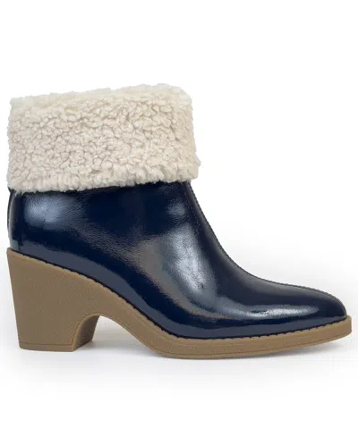 Aerosoles Booker Wedge Bootie In Blue