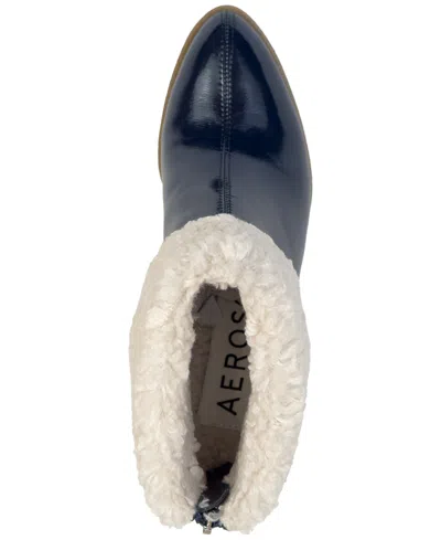 Aerosoles Booker Wedge Bootie In Blue