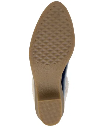 Aerosoles Booker Wedge Bootie In Blue