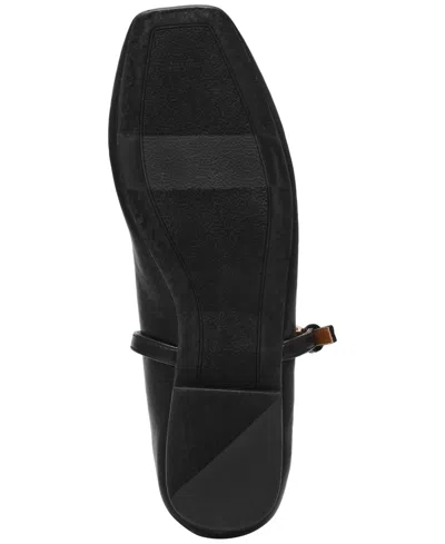 Dv Dolce Vita Women's Fabes Buckle Mary Jane Flats In Black