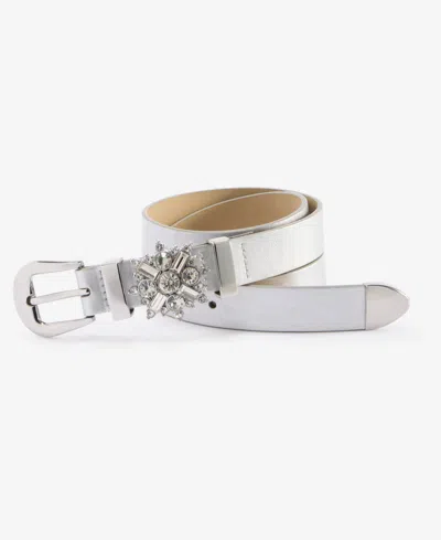Inc International Concepts Ornate-buckle Pant Belt, Macy's Exclusive In Brown
