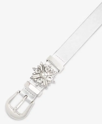 Inc International Concepts Ornate-buckle Pant Belt, Macy's Exclusive In Brown