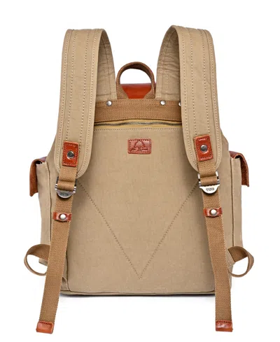 Tsd Brand Hosta Valley Backpack In Brown