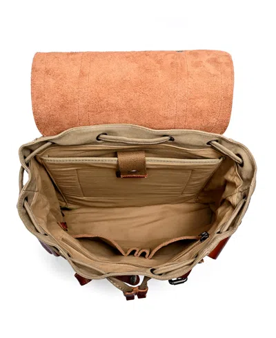 Tsd Brand Hosta Valley Backpack In Brown