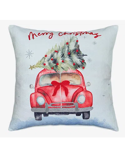 Vibhsa Alpine Holiday Decorative Pillow, 20" X 20" In Multi