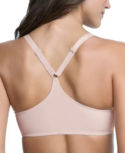 Dominique Talia Everyday Front Closure Racerback Bra 3900 In Pink
