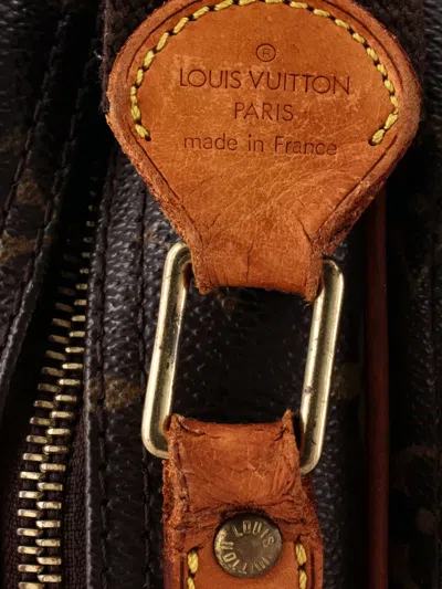 Pre-owned Louis Vuitton Reporter Bag Monogram Canvas Pm Crossbody Bag In Brown