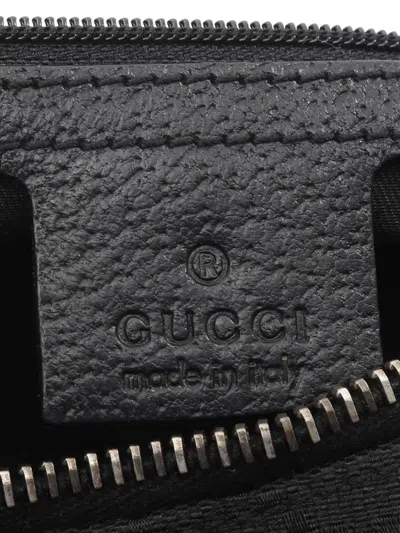 Pre-owned Gucci 2000-2015 Gg Canvas Hobo Bag In Black