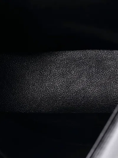 Pre-owned Saint Laurent Joan Matelasse Chevron Leather Medium Satchel In Black